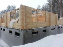 Выбор и технология строительства фундамента для деревянного дома