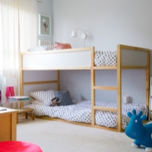Лучшие модели двухъярусных кроватей для детей из ИКЕА (100 фото)