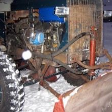 Самодельный трактор из Жигулей: как сделать рулевую из ОКИ своими руками, самоделки с коробкой ВАЗ, мосты УАЗ своими руками