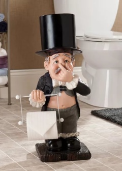 Кукла-держатель для туалетной бумаги своими руками из фоамирана