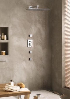 Dizajn kupaonice s tuš kabinom: 14 nijansi i 103 stvarne fotografije