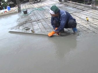 Армирование бетонного пола по грунту