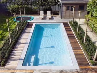 Как построить бассейн на даче: красивые варианты в ландшафтном дизайне