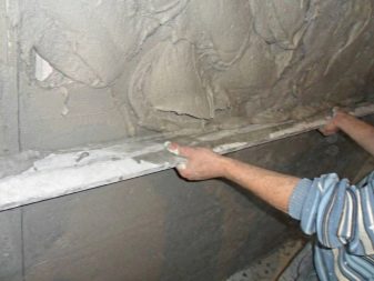 Как штукатурить цементным раствором толстый слой деформационный шов для бетона купить