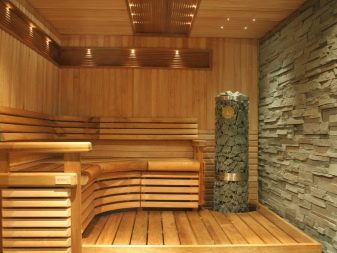 Внутренняя отделка бани: выбор материала, монтаж, устройство и конструкция