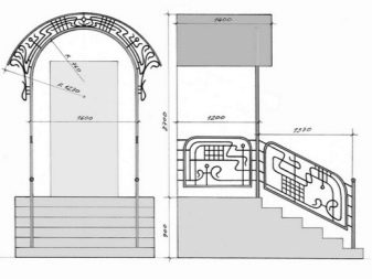 Кованая лестница как основной элемент дизайна загородного дома