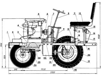 izgotovlenie mini traktora iz motobloka mtz 11