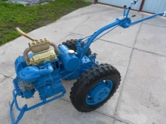 izgotovlenie mini traktora iz motobloka mtz 2