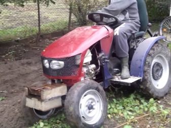 izgotovlenie mini traktora iz motobloka mtz 3