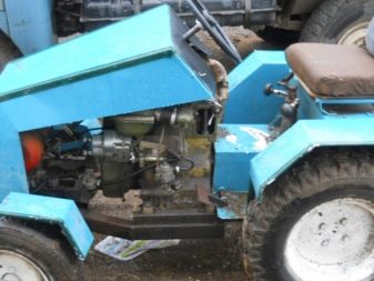 izgotovlenie mini traktora iz motobloka mtz 8