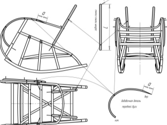 Полозья для кресла качалки чертежи
