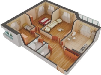 Дизайн 3 х комнатной квартиры 60 кв м в кирпичном