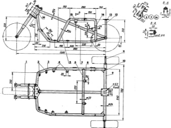 Трицикл из; Урала; (24 фото): как сделать своими руками трицикл по чертежам из мотоцикла, с задним мостом от; Жигулей; и с двигателем Lifan