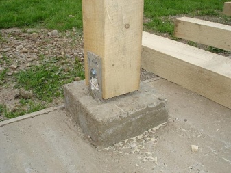 Крепеж бруса к бетону вертикально купить какой марки цементный раствор для стяжки пола
