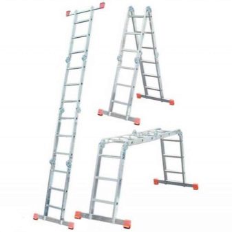 Лестницы-трансформеры: назначение, особенности конструкции, выбор и эксплуатация