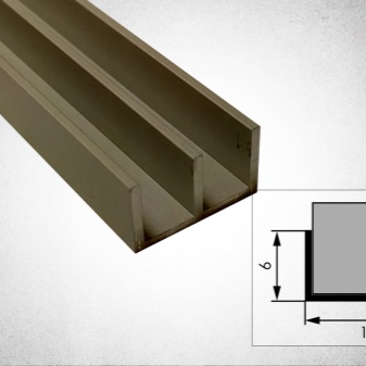 Ш образный профиль для шкафов