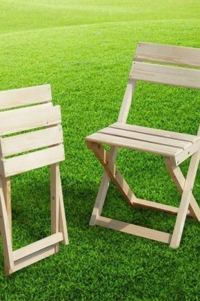Особенности складных деревянных стульев 