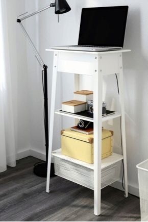 Столы для ноутбука от Ikea: дизайн и характеристики
