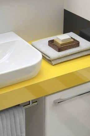 Раковины для ванной со столешницей: особенности выбора