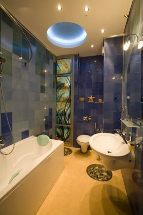 Варианты дизайна интерьера ванной комнаты