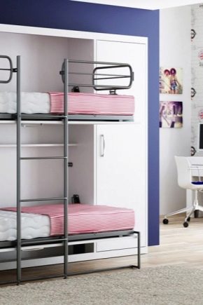 Двухъярусная детская кровать-трансформер: отличный вариант для малогабаритных квартир