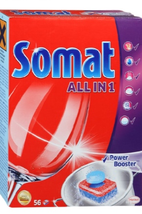 Таблетки Somat для посудомоечных машин