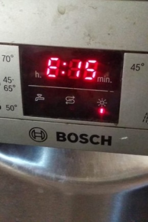 Ошибка E15 в посудомоечных машинах Bosch