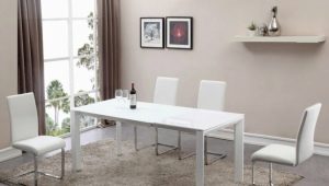 Белые столы: выбираем дизайн