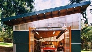 Металлический гараж: виды конструкций и особенности монтажа