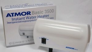 Виды проточных водонагревателей фирмы Atmor