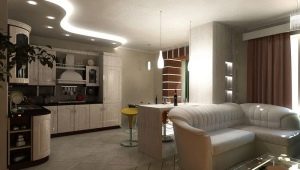Дизайн-проекты кухни-гостиной: варианты планировки и способы зонирования