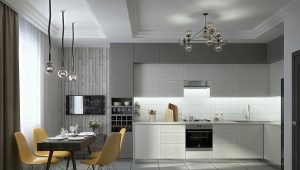 Серо-белая кухня: выбор стиля и идеи дизайна