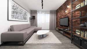 Дизайн 2-комнатной квартиры площадью 30 кв. м