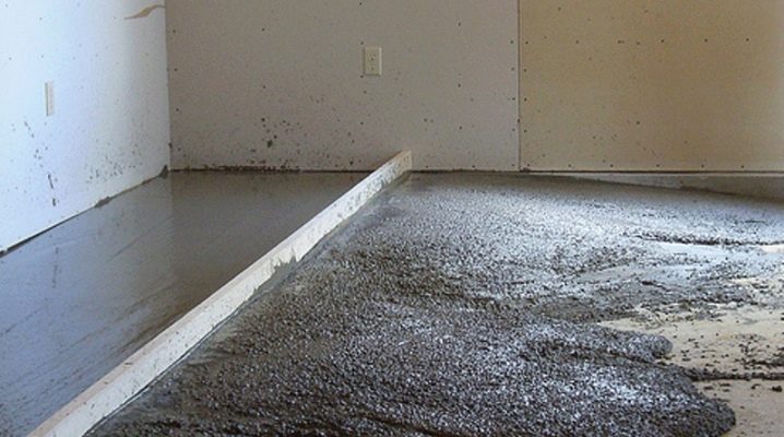 смесь бетонная стяжка пола