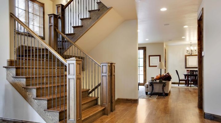 Дизайн Деревянных Лестниц В Частном Доме Фото
