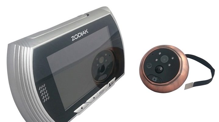 Видеоглазок: дверной глазок с видеокамерой и монитором, обзор GSM и IP .