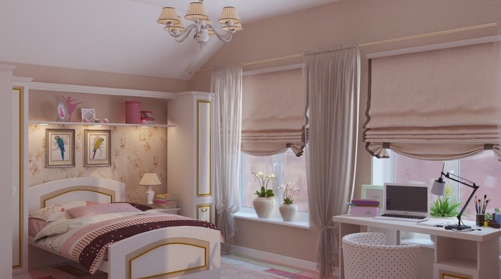 Спальня для девушки: дизайн и идеи оформления (41 фото)