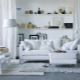 Белая гостиная: красивые идеи оформления интерьера