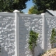 Декоративный бетонный забор: красивые варианты оформления