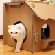Способы изготовления домика для кошки своими руками
