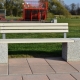 Особенности бетонных скамеек и их разновидности