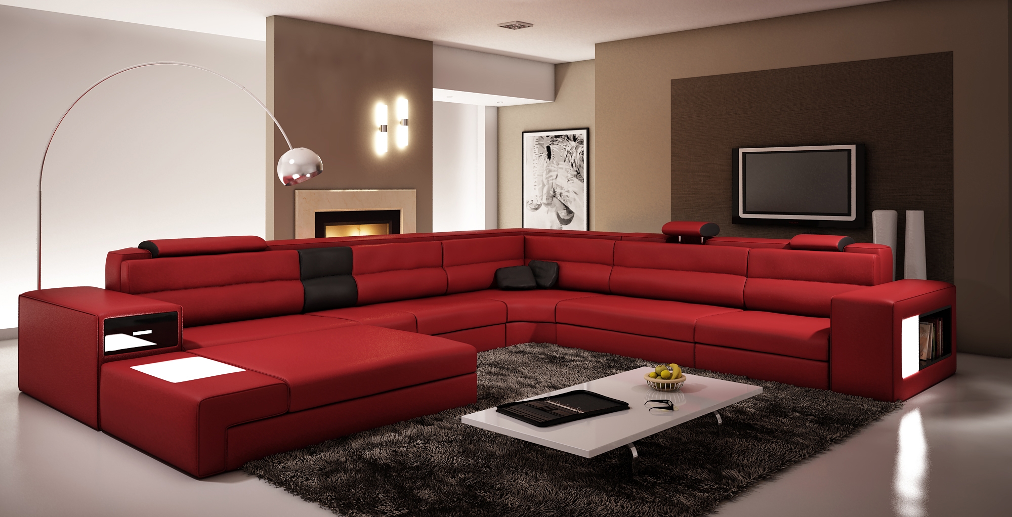 Мебель состоящая из дивана. Модульный диван «Энрико»(элита 50)(Элфис). Красивый стильный диван. Современная стильная мягкая мебель. Диван в гостиную.