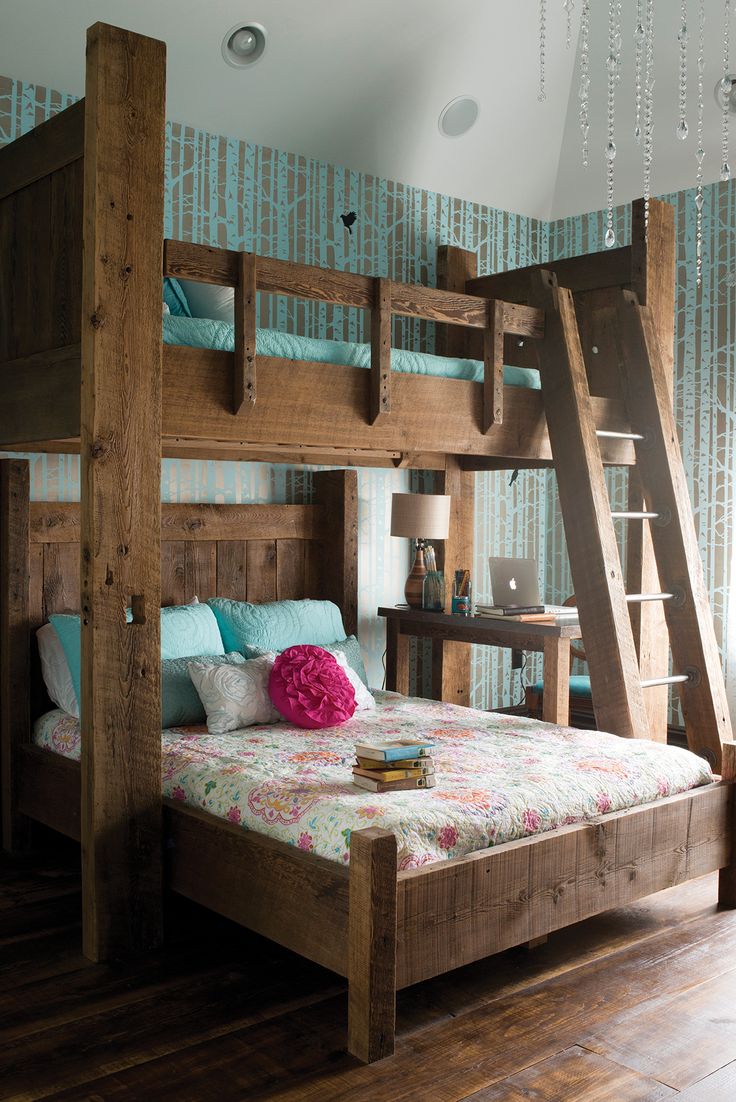 Двухъярусная кровать в стиле Loft (Bed - 030)