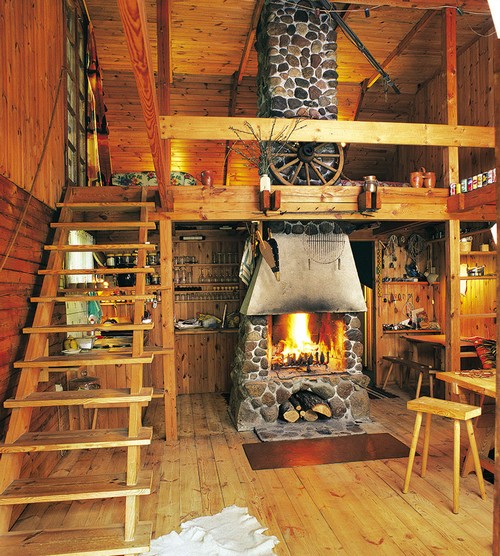 Планировка дома 6 на 6 м с печкой: русская печь в интерьере деревянного домика, печное отопление, деревенское убранство внутри (69 фото)