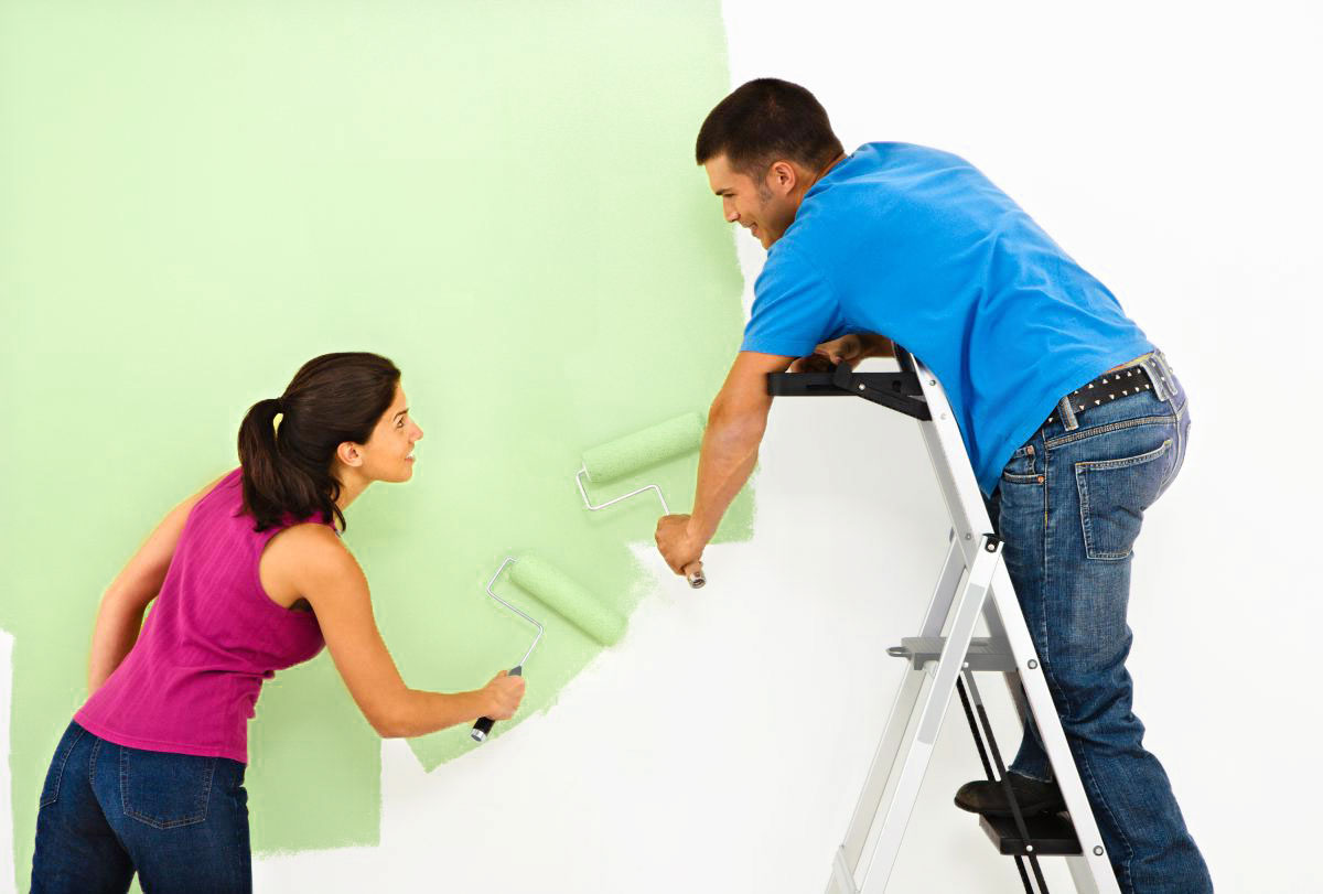 Как выбрать краску для стен в квартире?  цвет лучше использовать .