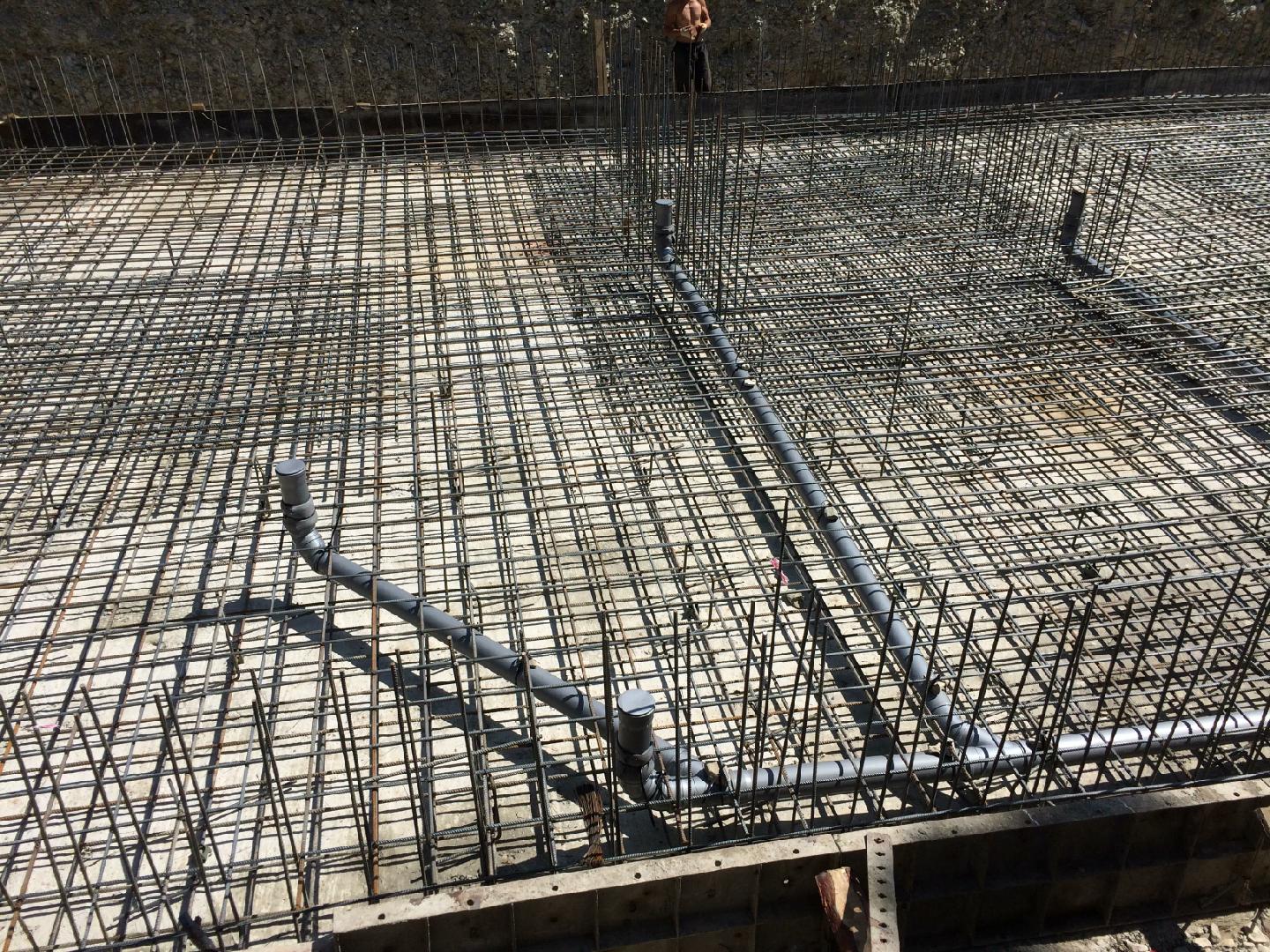 Армирование бетонной плиты 20 см