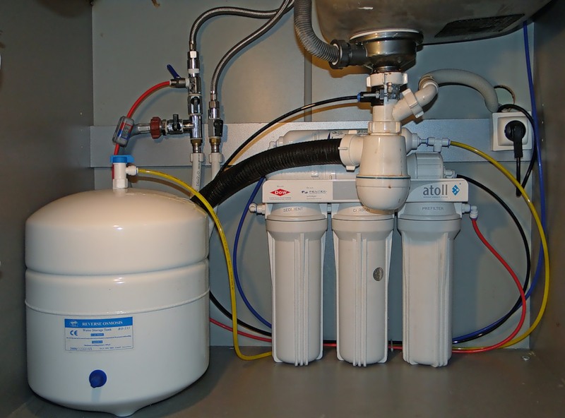 фильтры для очистки воды подключение
