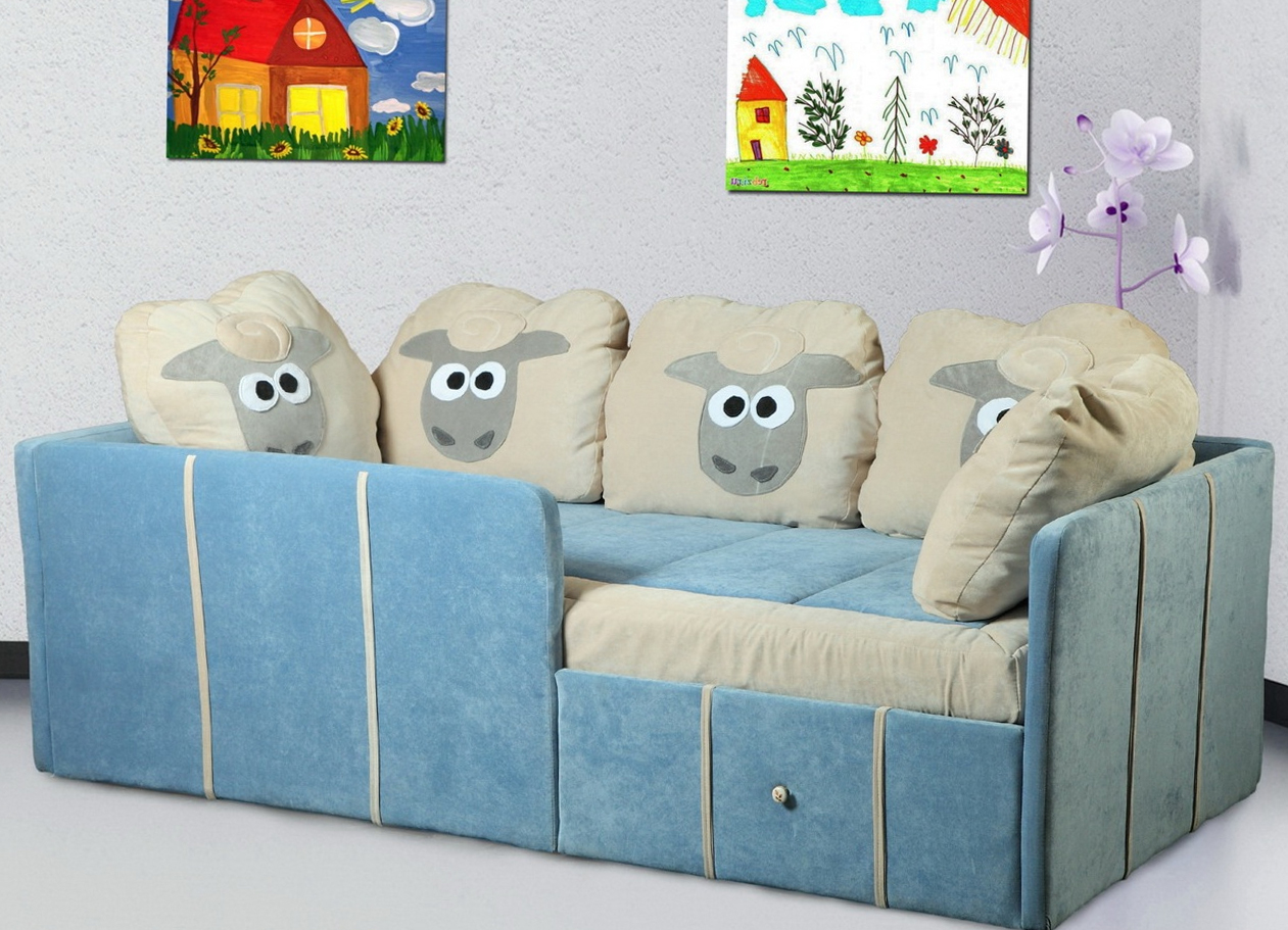 Детские кроватки и диваны