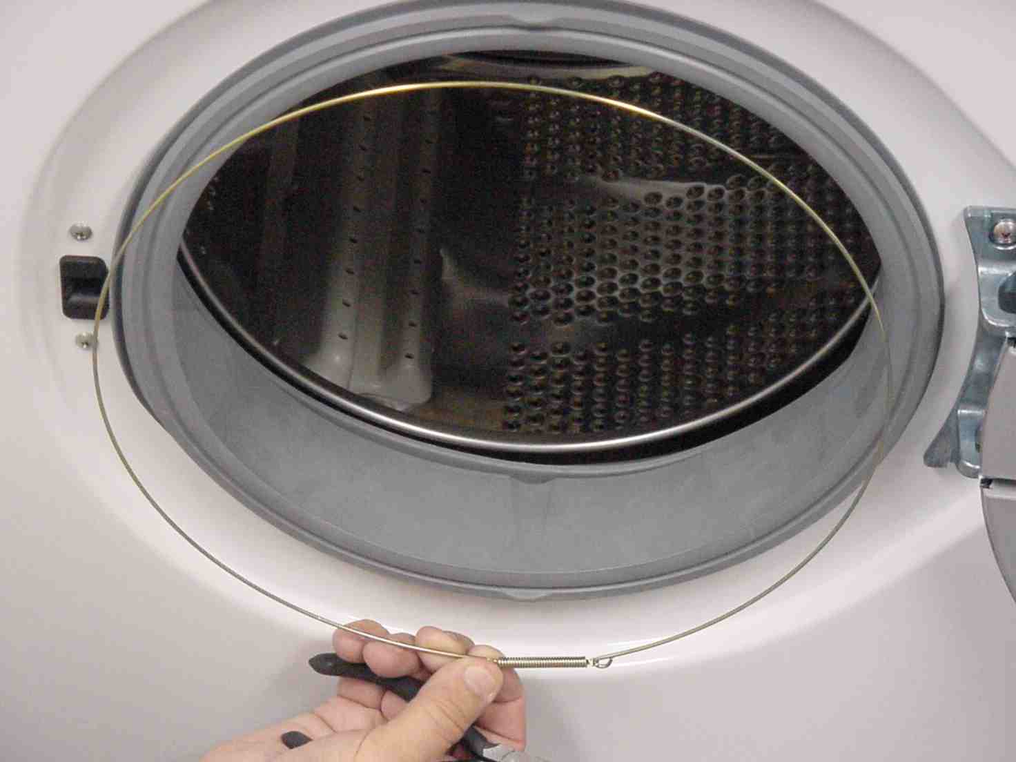 Манжета для стиральной машины как снять и надеть резинку на барабан Ремонт уплотнительной манжеты люка