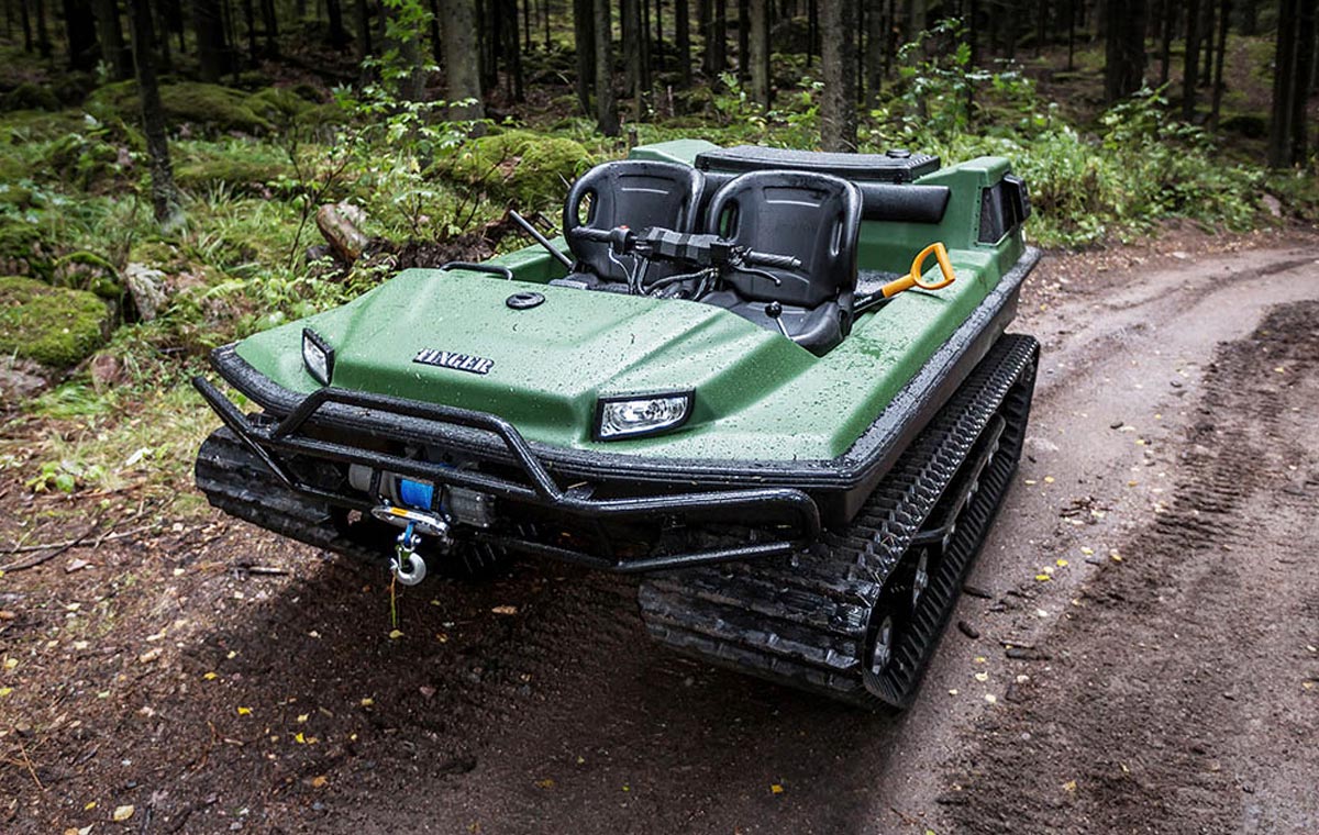 Polaris 6x6 гусеницы